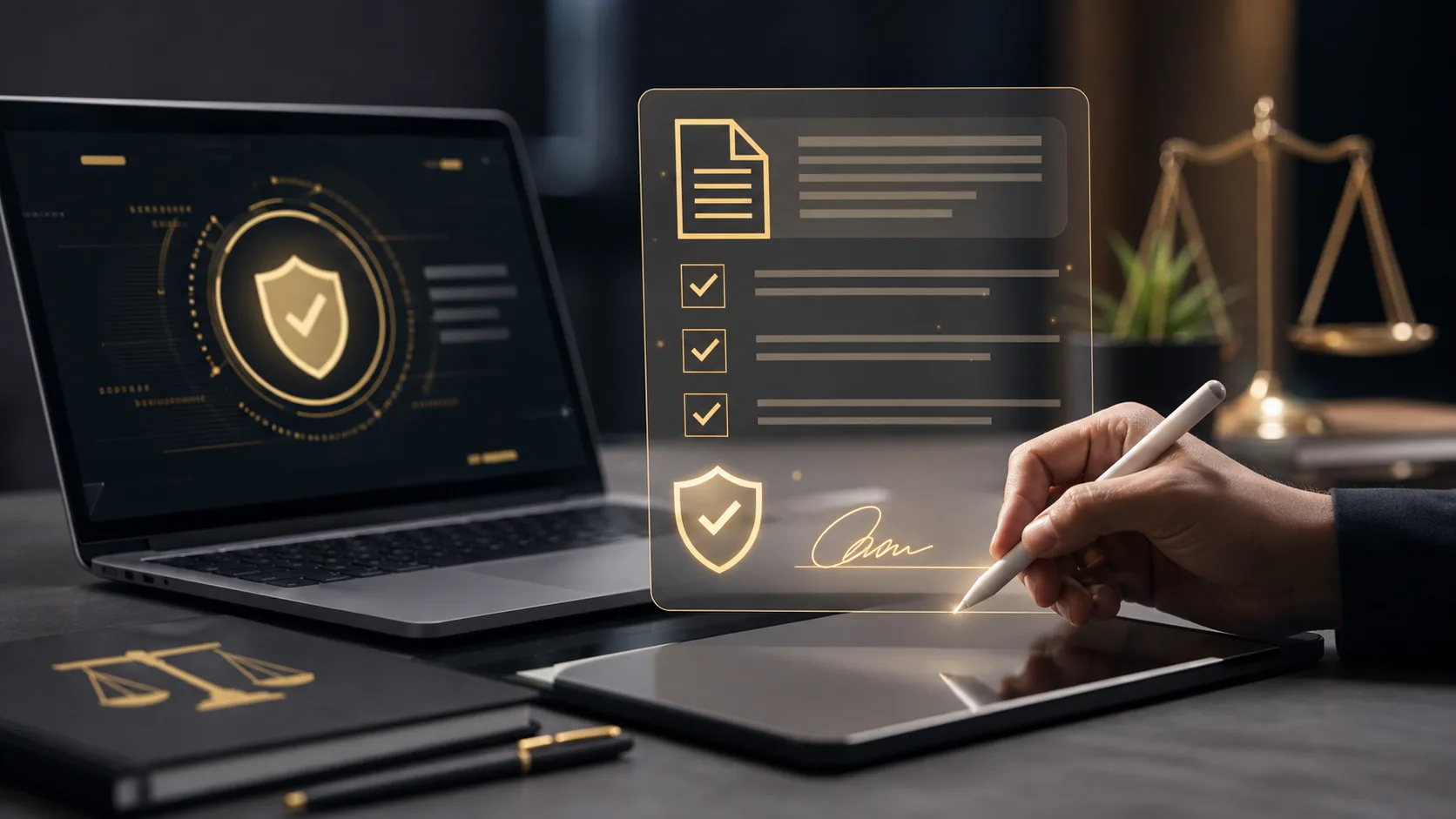 Leitura dos termos e condições de uso da plataforma libertadores.